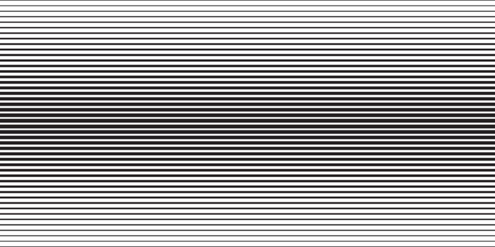 Thin line halftone gradient texture. Fading vertical stripe gradation background. Repeating wide pattern backdrop. Black parallel lines wallpaper for overlay, print, cover, banner, poster. Vector