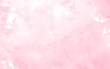 Fototapeta premium Grunge pink color concrete wall textured background as loft style