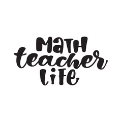 Naklejka premium Teacher appreciation quotes, typography designs for t-shirts, mugs, cards, and posters hand lettered phrases about teaching and best teachers isolated on transparent background