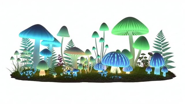 vector illustration of a summer landscape with trees