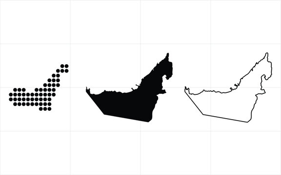 Black silhouette of south america with binary code dots