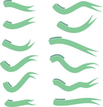  Vector illustration of ribbon and badge collection templates in various styles and shapes. Ideal for awards, certifications, promotions, labels, achievements, marketing materials, and decorative grap