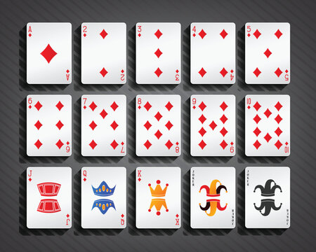 Playing cards editable illustrator files