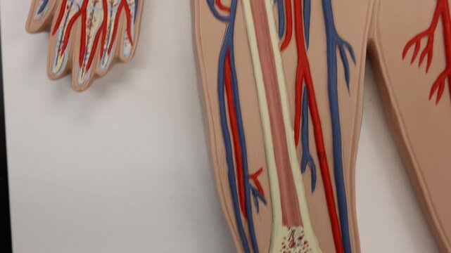 Overview Of Major Blood Vessels Going Down The Leg