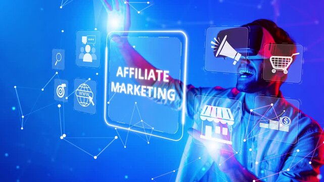 Explore the intersection of digital marketing and virtual reality, emphasizing affiliate marketing strategies, technology, and audience engagement in a connected world. Raster