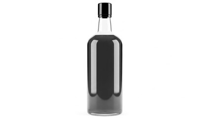 Obraz premium Vintage red wine bottle