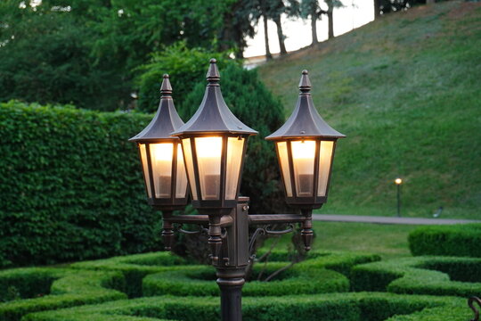 old street lamp