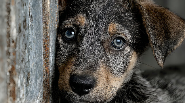 Charming puppy face photography highlighting beautiful eyes emotional connection wallpapers
