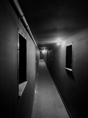 Dimly Lit Corridor in Charleston, WV © UA-Visions.com
