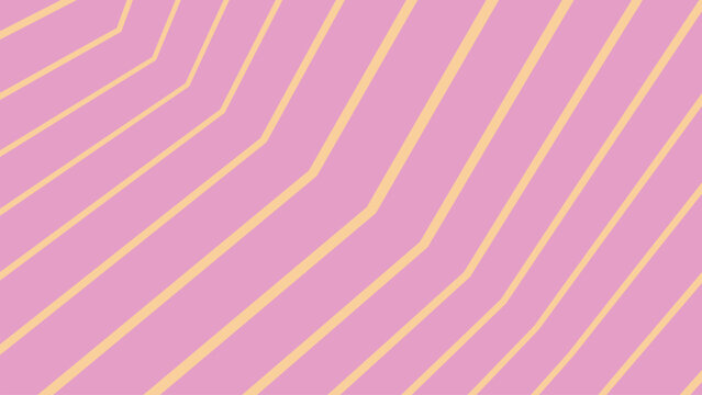 Abstract geometric pattern with diagonal yellow lines on purple
