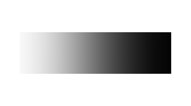 Black Faded Banner Stripe Soft Gradient Bar Element Transparent PNG