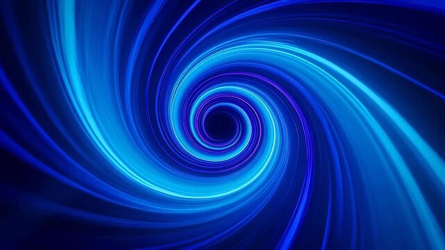 Colorful spiral light pattern