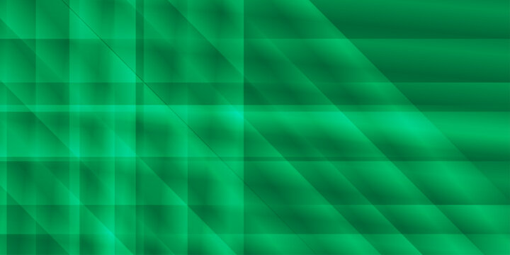 Green geometric pattern with overlapping rectangles and varying shades a digital vector illustration rectangle background abstract design