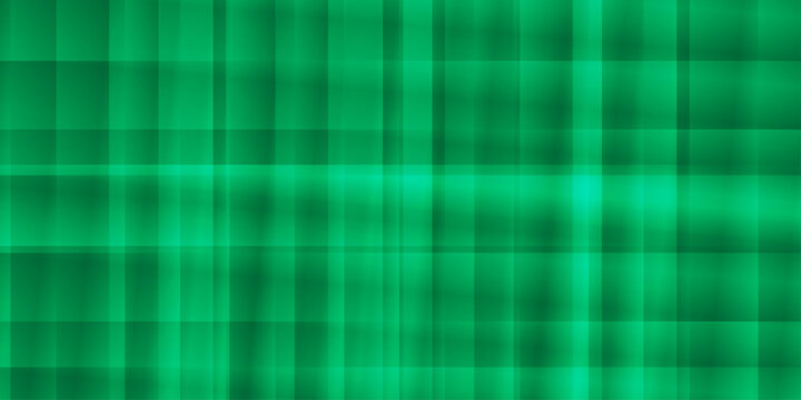 Green geometric pattern with overlapping rectangles and varying shades a digitally created background rectangle emerald abstract design