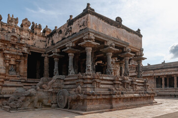 Obraz premium Airavatesvara, the jewel temple of ancient India.