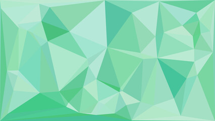 Fototapeta premium Abstract soft blue geometric low poly background with triangular shapes and airy pastel tones