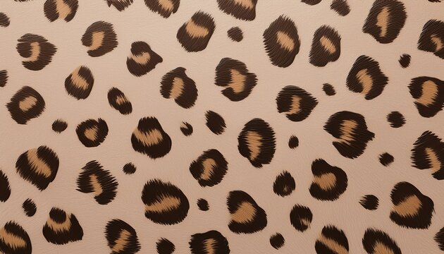 neutral leopard print texture beige spots on creamy background