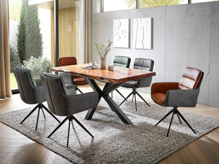 Fototapeta premium modern luxury dining room interior, 3d render