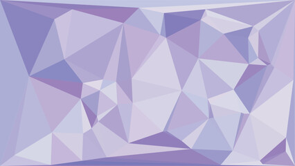 Obraz premium Abstract geometric background with soft purple triangular shapes and modern polygon design art