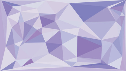 Obraz premium Abstract geometric background with soft purple triangles for modern digital graphic design art