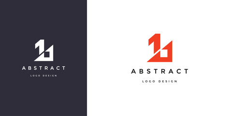 Initial B letter wave logo design template elements vector.Premium abstract logo vector with creative shape. © Designer996