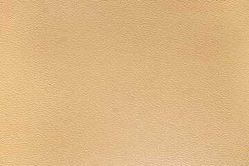 Fototapeta premium Light brown leather texture background with fine grain pattern, natural material surface for design and upholstery, this abstract backdrop is suitable for various design applications