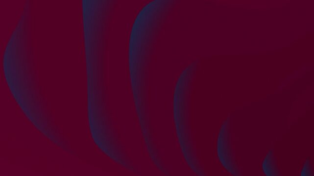 Deep purple undulating abstract background for corporate presentations, seamless loop