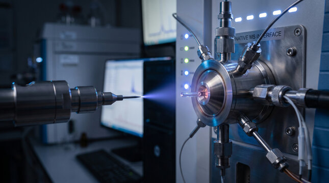 Native mass spectrometry interface analysis in science laboratory