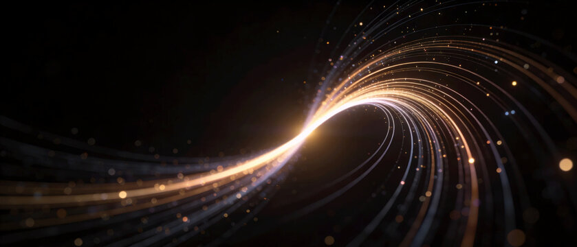 Cosmic Golden Light Orbit