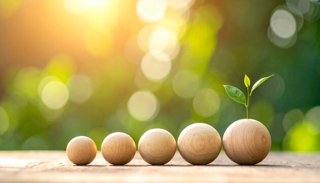 Incremental Growth and Sustainable Investment Concept