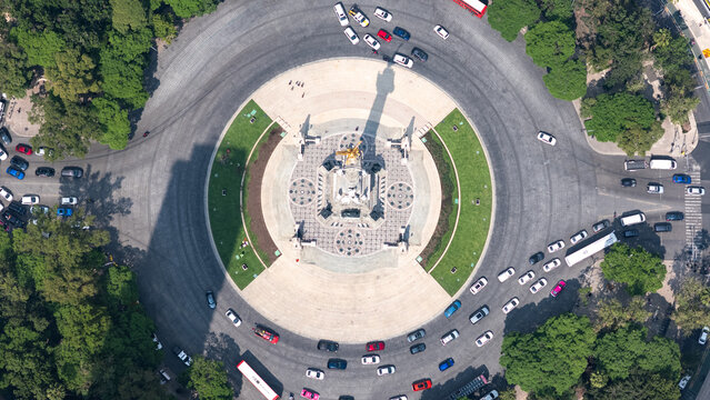 &Aacute;ngel de la Independencia en Paseo de la Reforma, Ciudad de M&eacute;xico