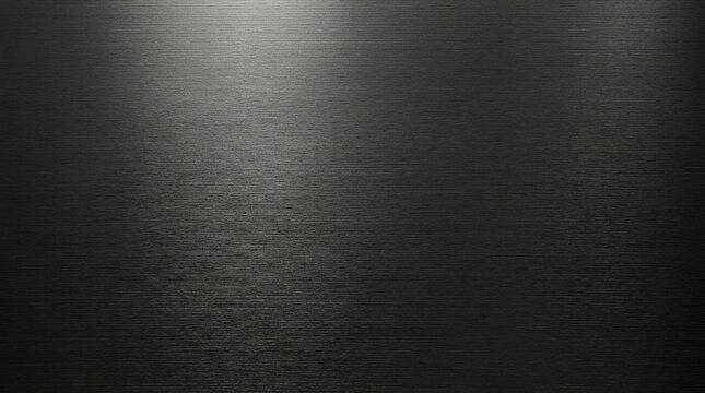 Dark black titanium metal plate texture background
