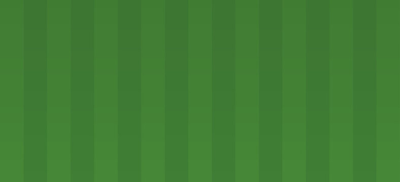 Striped Grass Background for Soccer Field, Football Pitch, Tennis Court, Golf Course. Stripy Grass Pattern Sports Background Vector.