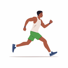 Obraz premium Man Running