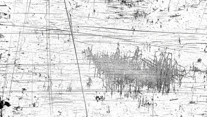 Fototapeta premium Abstract black and white lines and dots on transparent background