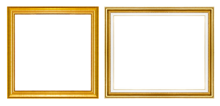 Gold picture Frame