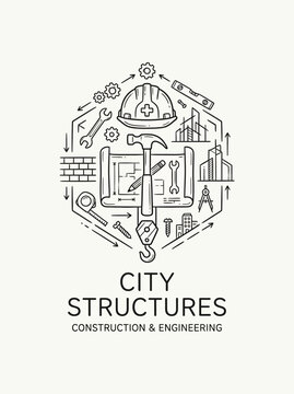 City Structures Construction Engineering Logo.