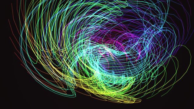 Hypnotic seamless loop of a glowing crimson wave surface morphing through an abstract topology field with deep cinematic detail. Ideal for technology background, vj loop. 4K UHD.