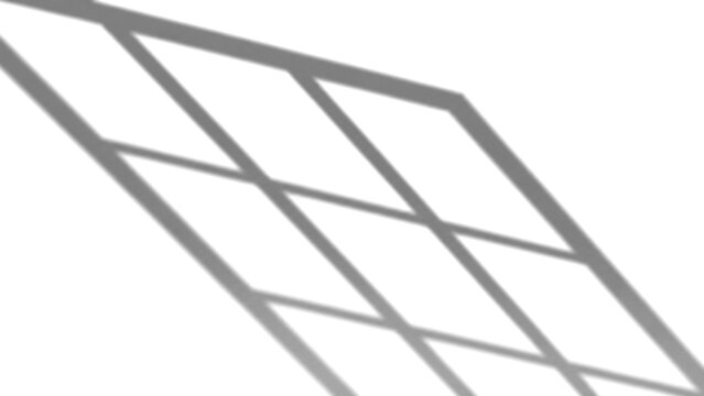 Tilted Attic Window Shadow Overlay