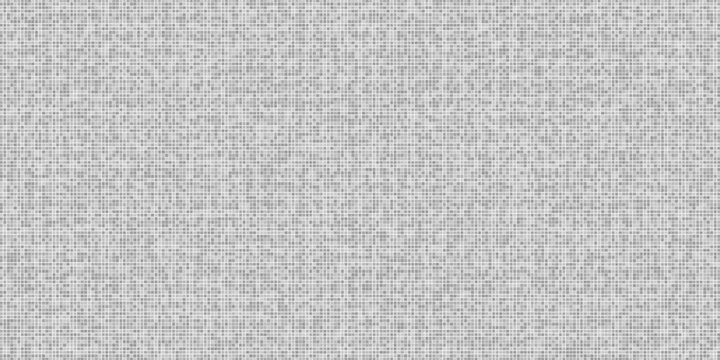 Silver mosaic disco ball background with white mirror glitter and light spots texture. Shiny grey tones sequin pattern. Festive fashion decoration. Glam sparkle Christmas wall. Vector illustration.