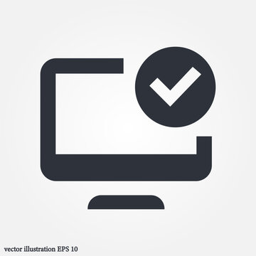 accept icon symbol illustration vector eps10 logo template design pattern seamless bright minimal design flat design realistic style simple design modern design
