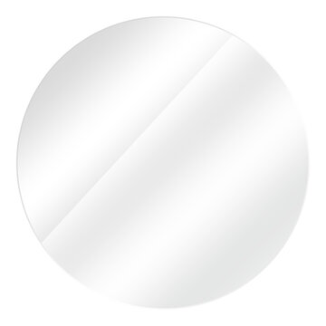Signage circle shiny gloss sheets cut-out transparent backgrounds illustration png