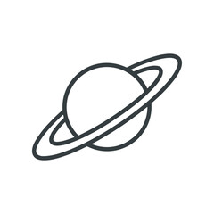 Saturn planet with ring system. © daksarupa