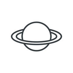 Saturn planet with ring system. © daksarupa