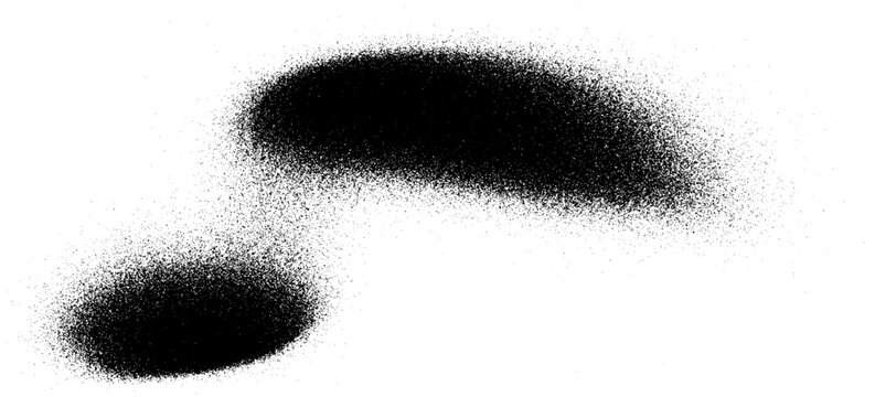 Noise grain background, pointillism dots gradient or dotwork pattern, vector stipple effect. Grain noise halftone or grainy texture or dotwork grain noise