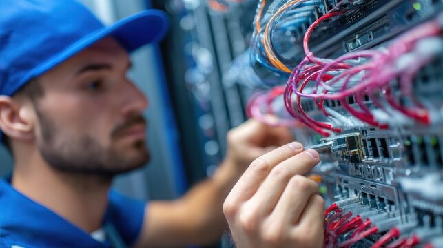 Technician server maintenance