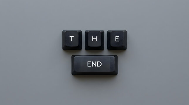 End of the road, finish line, conclusion