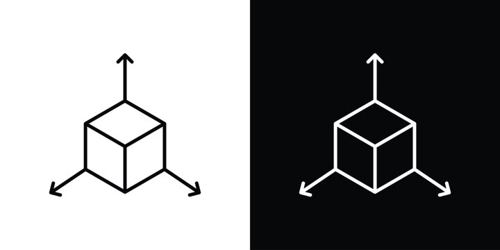 Bim icon on a white background. Vector Icon Design