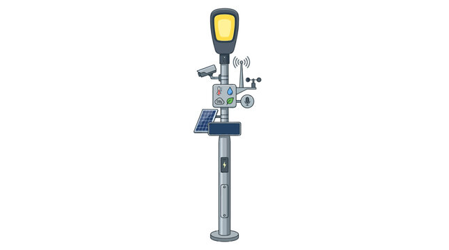 Parking meter, pay and display, parking ticket machine, street payment isolated on White Background eps