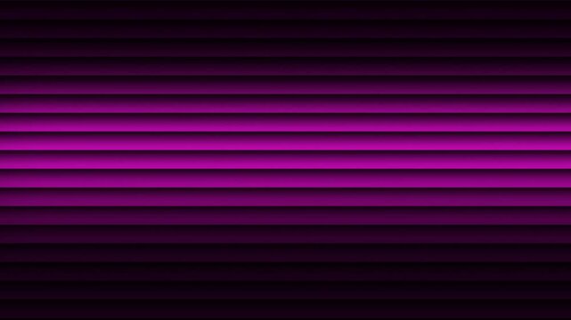 Magenta Fuchsia Horizontal Stripe Animated Background Seamless Loop, Pink Purple Moving Lines Motion Backdrop for Live Stream, Broadcast, VJ